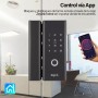 Cerradura Inteligente Wifi Puerta Vidrio Huella Tarjeta App