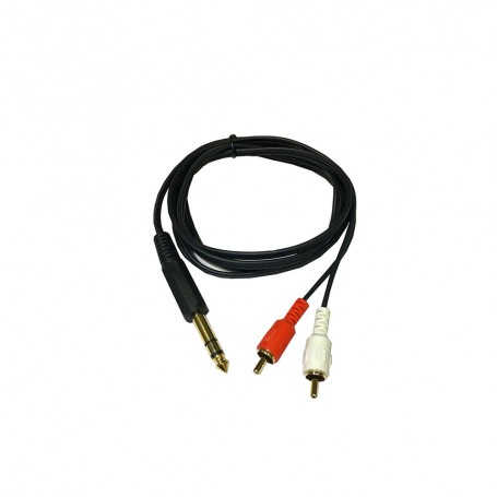 Cable De Audio Plug 6.5Mm A Rca Estereo