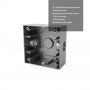 Kit 3 Control Acceso Teclado Anti Vandálico + Chapa Magnética 180Kg Seguridad Puerta